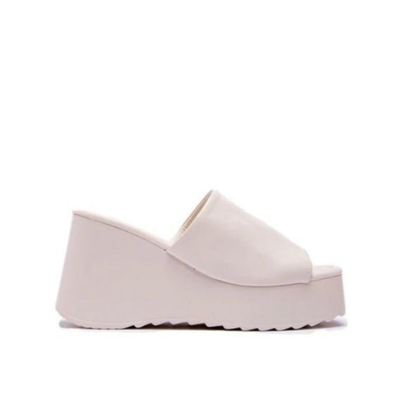 !! NEW !! Y2K Chunky Platform Wedges in Black - Picture 8 of 10